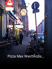 Pizza Max WestfÃ¤lische StraÃŸe Berlin essen bestellen