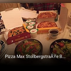 Pizza Max StollbergstraÃŸe Berlin bestellen