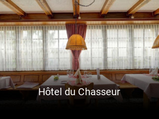 Hôtel du Chasseur essen bestellen