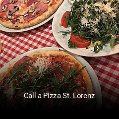 Call a Pizza St. Lorenz online bestellen