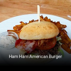Ham Ham American Burger online bestellen