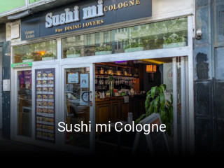 Sushi mi Cologne essen bestellen