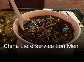 China Lieferservice Lon Men  online bestellen