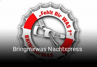 Bringmirwas Nachtxpress  online bestellen