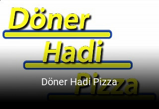 Döner Hadi Pizza essen bestellen