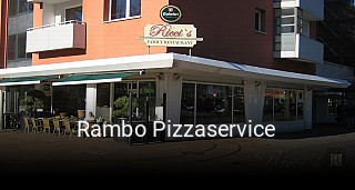 Rambo Pizzaservice essen bestellen