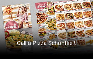 Call a Pizza Schönfließ online bestellen