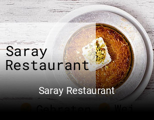 Saray Restaurant essen bestellen
