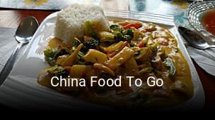 China Food To Go online bestellen
