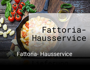 Fattoria- Hausservice bestellen