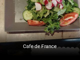 Cafe de France bestellen