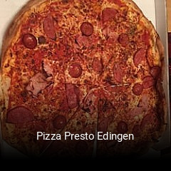 Pizza Presto Edingen bestellen