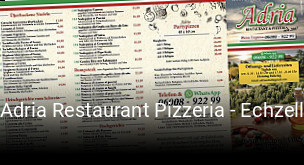 Adria Restaurant Pizzeria - Echzell online delivery