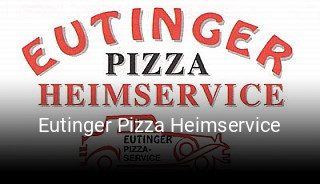 Eutinger Pizza Heimservice bestellen