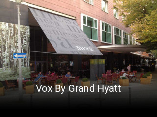 Vox By Grand Hyatt online delivery