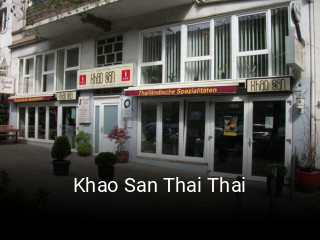 Khao San Thai Thai essen bestellen