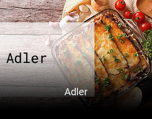 Adler online delivery