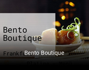 Bento Boutique online bestellen