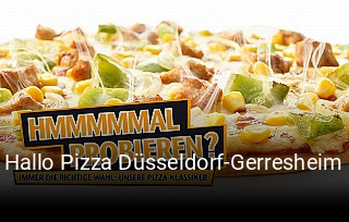 Hallo Pizza Düsseldorf-Gerresheim essen bestellen