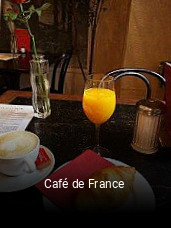 Café de France essen bestellen
