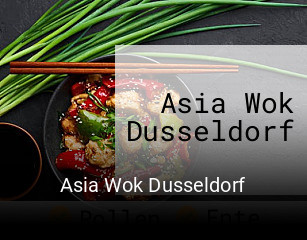 Asia Wok Dusseldorf essen bestellen