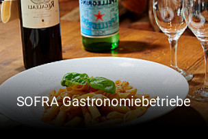 SOFRA Gastronomiebetriebe online delivery