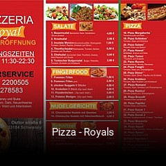 Pizza - Royals online bestellen