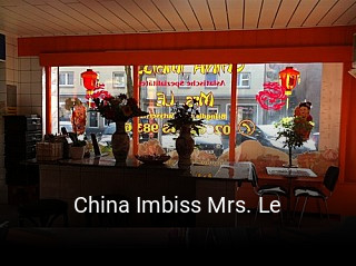 China Imbiss Mrs. Le online bestellen