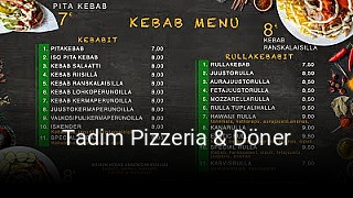 Tadim Pizzeria & Döner online bestellen