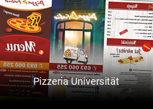 Pizzeria Universität bestellen