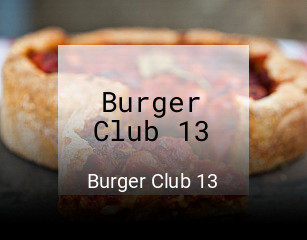 Burger Club 13 online bestellen