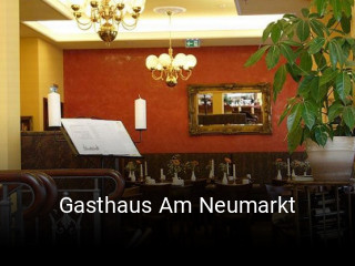 Gasthaus Am Neumarkt essen bestellen