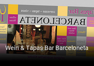 Wein & Tapas Bar Barceloneta bestellen