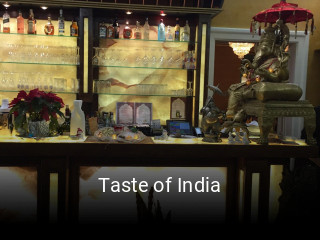 Taste of India online delivery