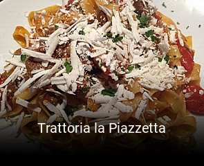 Trattoria la Piazzetta online delivery