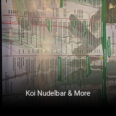 Koi Nudelbar & More online bestellen