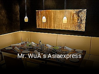 Mr. WuÂ´s Asiaexpress essen bestellen