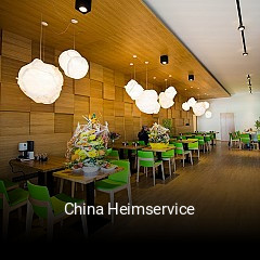 China Heimservice essen bestellen