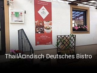 ThailÃ¤ndisch Deutsches Bistro online delivery