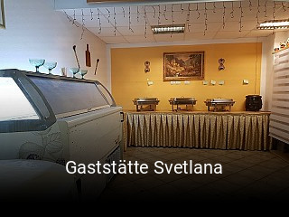 Gaststätte Svetlana online bestellen