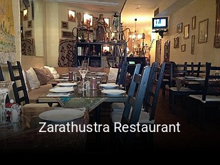 Zarathustra Restaurant online bestellen