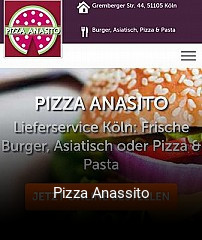 Pizza Anassito essen bestellen