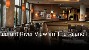 Restaurant River View im The Rilano Hotel Hamburg online bestellen