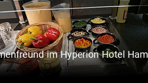 Gaumenfreund im Hyperion Hotel Hamburg online delivery