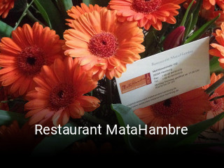 Restaurant MataHambre bestellen