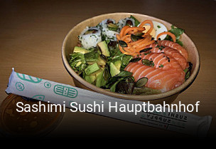 Sashimi Sushi Hauptbahnhof essen bestellen