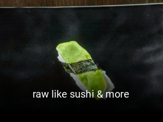 raw like sushi & more online bestellen