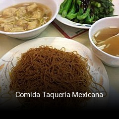 Comida Taqueria Mexicana online delivery