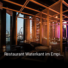 Restaurant Waterkant im Empire Riverside Hotel bestellen