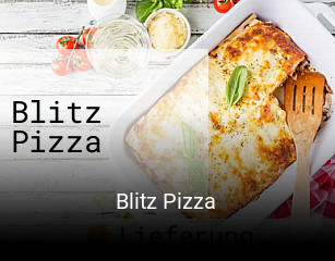 Blitz Pizza essen bestellen